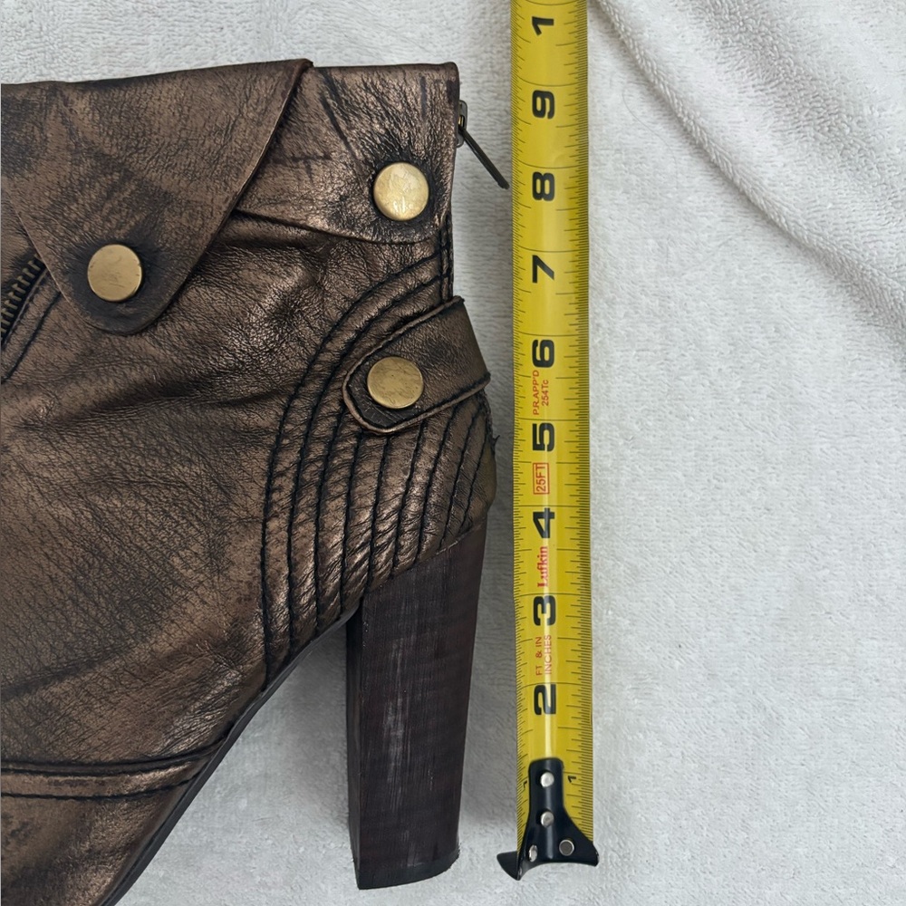 Apepazza Bronze Booties - Picture 12 of 12